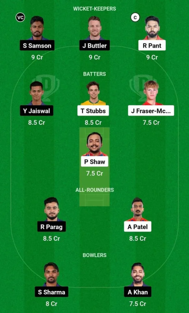 DC vs RR Dream11 Prediction 2024 Today Match 56 on 7 May 2024: IPL 2024 Fantasy Cricket Tips, Playing XI, Pitch Report & Injury Updates 9 DC vs RR Dream11 Prediction 2024 Today Match 56 on 7 May 2024: IPL 2024 Fantasy Cricket Tips, Playing XI, Pitch Report & Injury Updates