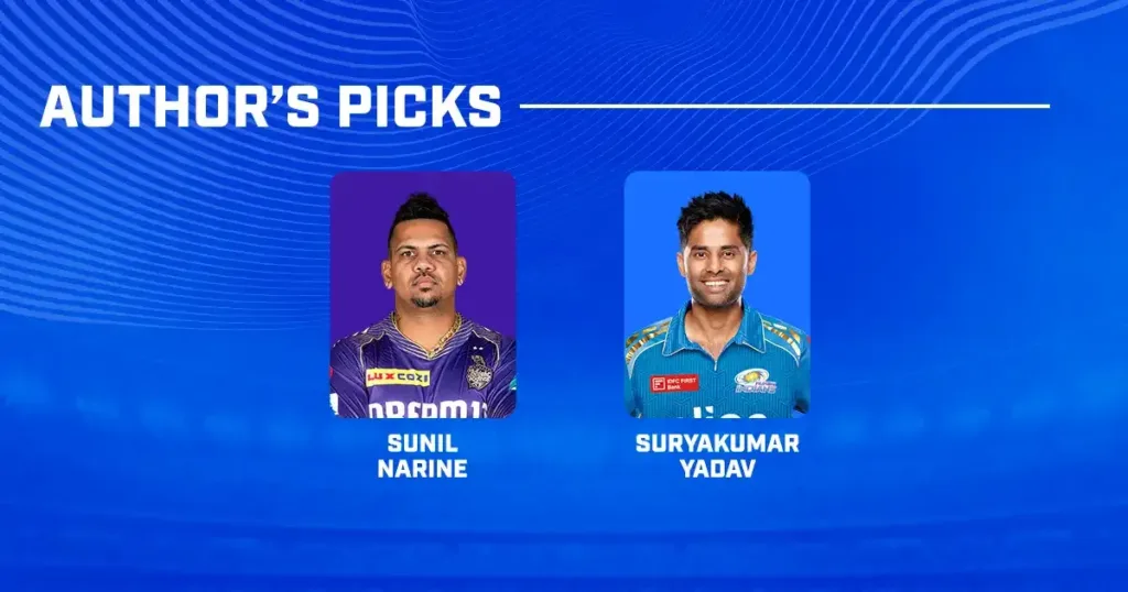 KKR vs MI Dream11 Prediction 2024 Today Match 60 on 11 May 2024: IPL 2024 Fantasy Cricket Tips, Playing XI, Pitch Report & Injury Updates 7 KKR vs MI Dream11 Prediction 2024 Today Match 60 on 11 May 2024: IPL 2024 Fantasy Cricket Tips, Playing XI, Pitch Report & Injury Updates