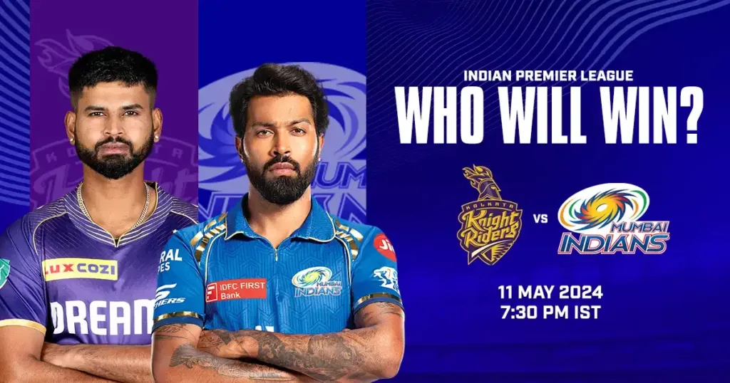 KKR vs MI Dream11 Prediction 2024 Today Match 60 on 11 May 2024: IPL 2024 Fantasy Cricket Tips, Playing XI, Pitch Report & Injury Updates 3 KKR vs MI Dream11 Prediction 2024 Today Match 60 on 11 May 2024: IPL 2024 Fantasy Cricket Tips, Playing XI, Pitch Report & Injury Updates