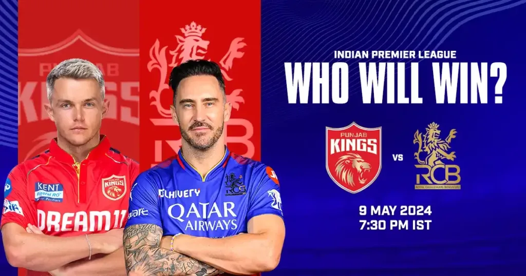 PBKS vs RCB Dream11 Prediction 2024 Today Match 58 on 9 May 2024: IPL 2024 Fantasy Cricket Tips, Playing XI, Pitch Report & Injury Updates 3 PBKS vs RCB Dream11 Prediction 2024 Today Match 58 on 9 May 2024: IPL 2024 Fantasy Cricket Tips, Playing XI, Pitch Report & Injury Updates