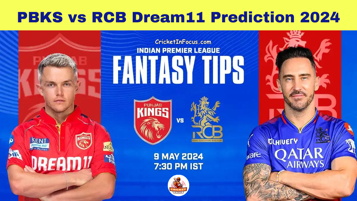 PBKS vs RCB Dream11 Prediction 2024