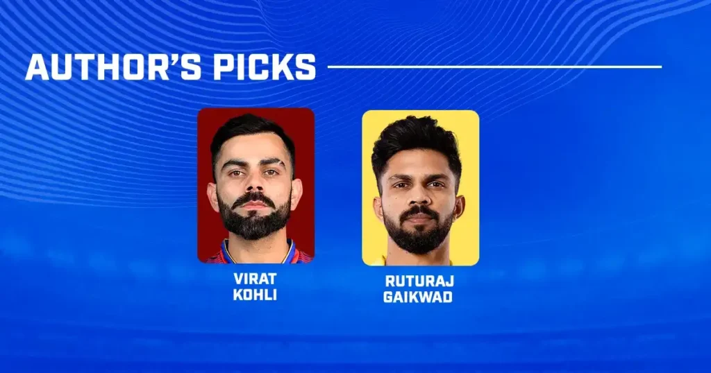 RCB vs CSK Dream11 Prediction 2024 Today Match 68 on 18 May 2024: IPL 2024 Fantasy Cricket Tips, Playing XI, Pitch Report & Injury Updates 7 RCB vs CSK Dream11 Prediction 2024 Today Match 68 on 18 May 2024: IPL 2024 Fantasy Cricket Tips, Playing XI, Pitch Report & Injury Updates