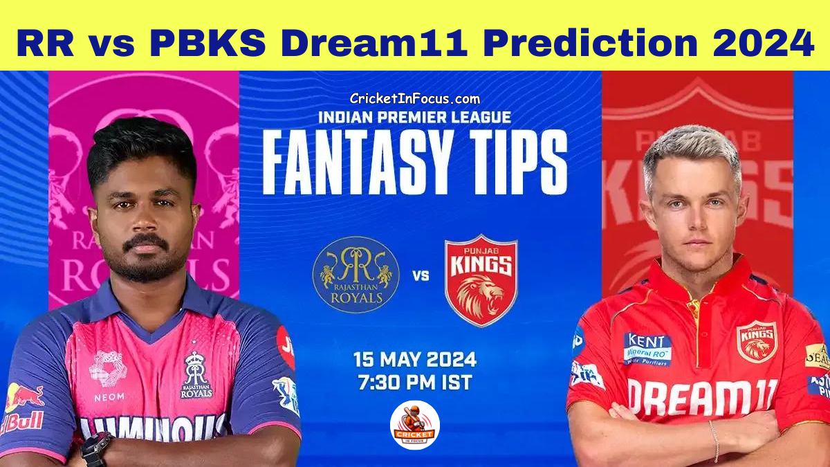 RR vs PBKS Dream11 Prediction 2024