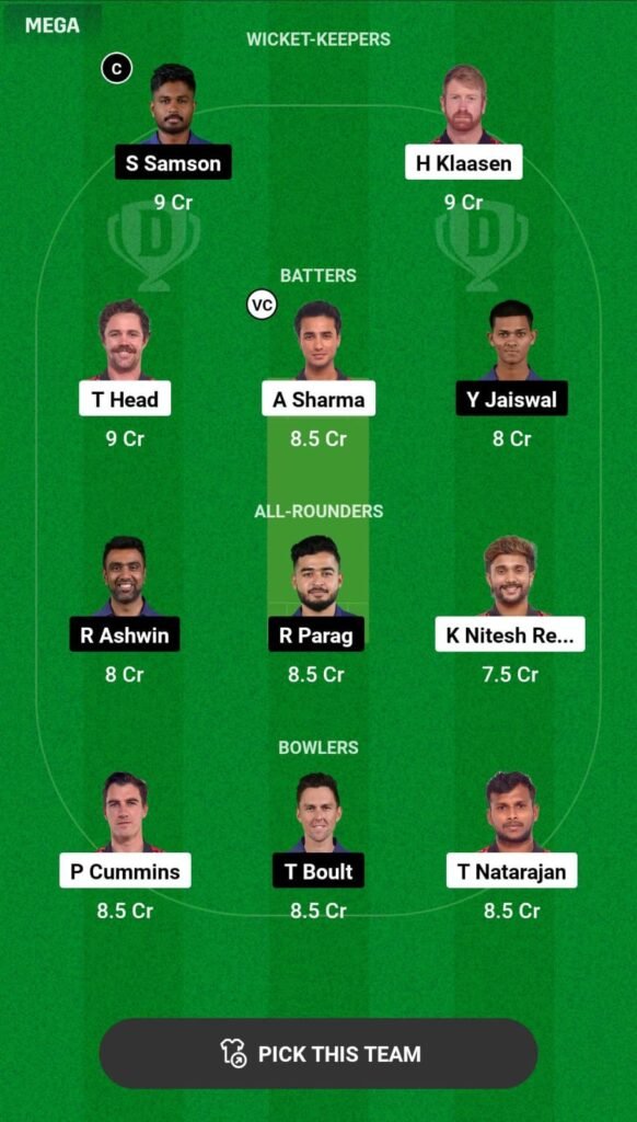 SRH vs RR Dream11 Prediction 2024 Qualifier 2 Match on 24 May 2024: IPL 2024 Fantasy Cricket Tips, Playing XI, Pitch Report & Injury Updates 10 SRH vs RR Dream11 Prediction 2024 Qualifier 2 Match on 24 May 2024: IPL 2024 Fantasy Cricket Tips, Playing XI, Pitch Report & Injury Updates