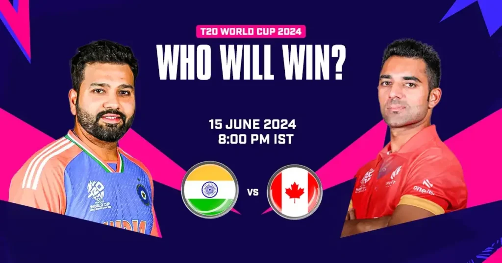 IND vs CAN Dream11, MyTeam11 Fantasy Team: T20 World Cup 2024 Group A Match Fantasy Cricket Tips, Key Players, Playing XI, Pitch Report & Injury Updates 3 IND vs CAN Dream11, MyTeam11 Fantasy Team: T20 World Cup 2024 Group A Match Fantasy Cricket Tips, Key Players, Playing XI, Pitch Report & Injury Updates