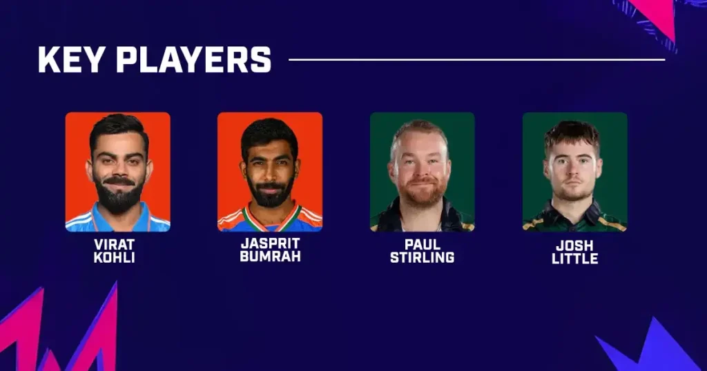 India vs Ireland Dream11, MyTeam11 Fantasy Team: T20 World Cup 2024 Group A Match Fantasy Cricket Tips, Key Players, Playing XI, Pitch Report & Injury Updates 8 India vs Ireland Dream11, MyTeam11 Fantasy Team: T20 World Cup 2024 Group A Match Fantasy Cricket Tips, Key Players, Playing XI, Pitch Report & Injury Updates
