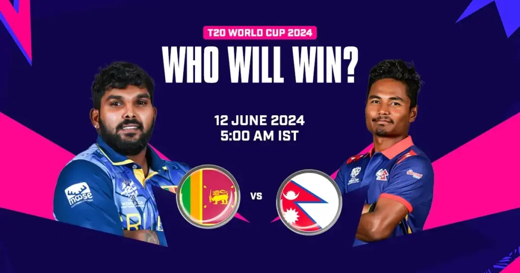 SL vs NEP Dream11, MyTeam11 Fantasy Team: T20 World Cup 2024 Group D Match Fantasy Cricket Tips, Key Players, Playing XI, Pitch Report & Injury Updates 3 SL vs NEP Dream11, MyTeam11 Fantasy Team: T20 World Cup 2024 Group D Match Fantasy Cricket Tips, Key Players, Playing XI, Pitch Report & Injury Updates
