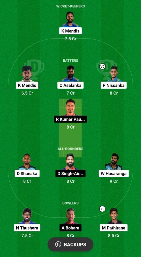 SL vs NEP Dream11, MyTeam11 Fantasy Team: T20 World Cup 2024 Group D Match Fantasy Cricket Tips, Key Players, Playing XI, Pitch Report & Injury Updates 10 SL vs NEP Dream11, MyTeam11 Fantasy Team: T20 World Cup 2024 Group D Match Fantasy Cricket Tips, Key Players, Playing XI, Pitch Report & Injury Updates