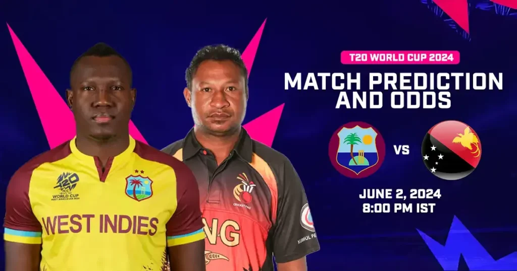 WI vs PNG T20 World Cup 2024 Group C Match 2: Dream11, MyTeam11 Fantasy Cricket Tips, Key Players, Playing XI, Pitch Report & Injury Updates 2 WI vs PNG T20 World Cup 2024 Group C Match 2: Dream11, MyTeam11 Fantasy Cricket Tips, Key Players, Playing XI, Pitch Report & Injury Updates