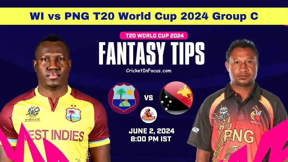 WI vs PNG T20 World Cup 2024 Group C Match 2: Dream11, MyTeam11 Fantasy Cricket Tips, Key Players, Playing XI, Pitch Report & Injury Updates