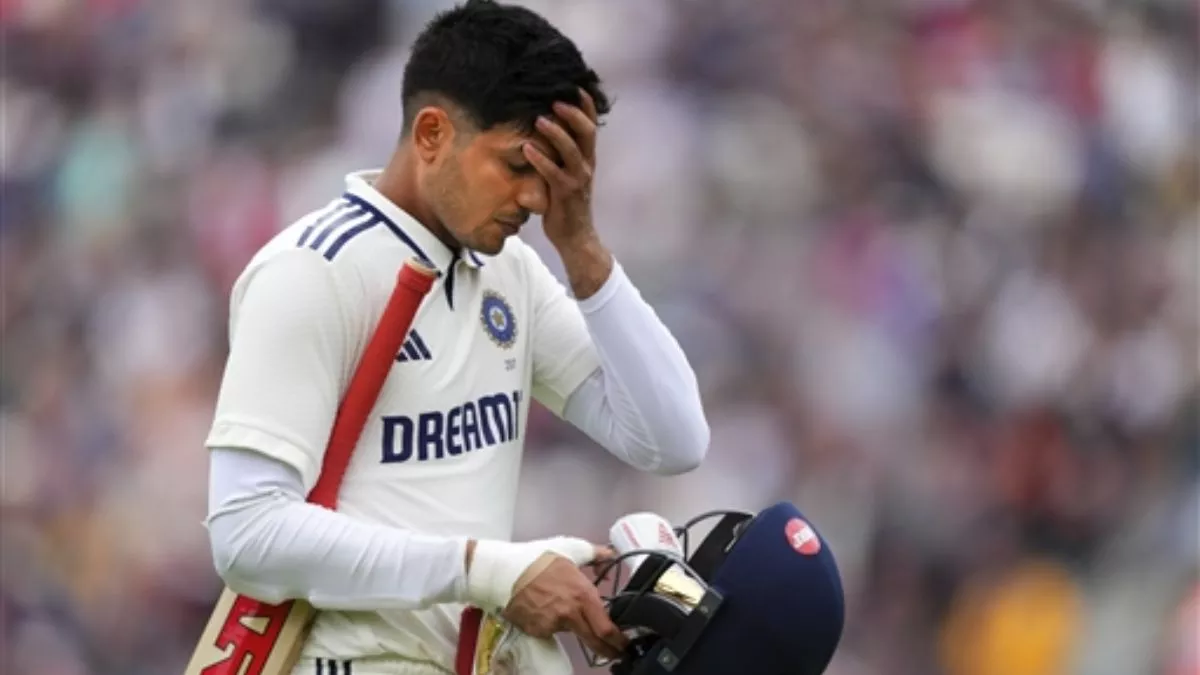 Shubman Gill Run Out by Gus Atkinson Cuts India’s Momentum on Rain‑Hit Day 1 - Cricketinfocus.com